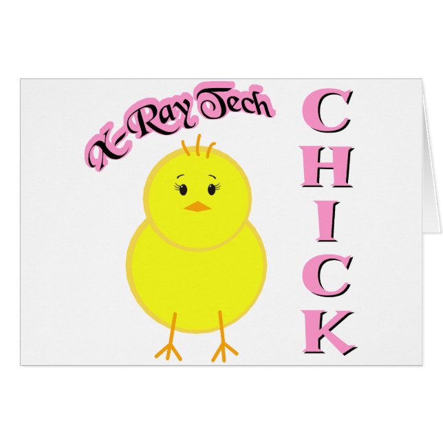 X-Ray Tech Chick (Voorkant Horizontaal)