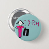X-Ray Tech Gifts Ronde Button 5,7 Cm (Voorkant /achterkant)