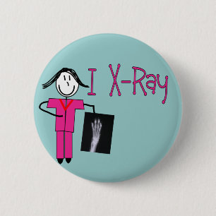 X-Ray Tech Gifts Ronde Button 5,7 Cm