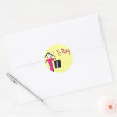 X-Ray Tech Gifts Ronde Sticker (Envelop)