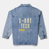 X Ray Tech Loading Radiographer Radiology Technici Denim Jacket (Achterkant)