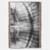 X-Ray Teeth Mouth Smile Black en White Deken (Voorkant Verticaal)