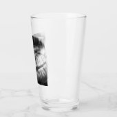 X-Ray Teeth Mouth Smile Black en White Glas (Links)
