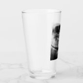 X-Ray Teeth Mouth Smile Black en White Glas (Rechts)