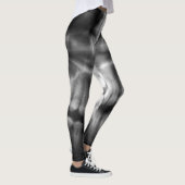 X-Ray Teeth Mouth Smile Black en White Leggings (Rechts)
