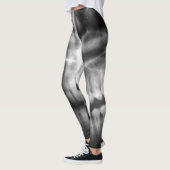X-Ray Teeth Mouth Smile Black en White Leggings (Links)