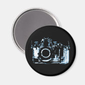 X-RAY VISION CAMERA - BLUE MAGNEET (Voorkant / Achterkant)