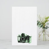 X-RAY VISION CAMERA - GROEN BRIEFPAPIER (Staand voorkant)