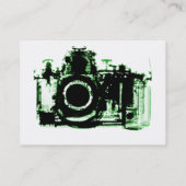 X-RAY VISION CAMERA - GROEN VISITEKAARTJE (Achterkant)
