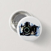 X-RAY VISION CAMERA - ORIGINEEL RONDE BUTTON 3,2 CM (Voorkant /achterkant)