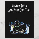 X-RAY VISION CAMERA - ORIGINELE BLAUW FLYER (Voorkant)