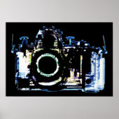 X-RAY VISION CAMERA - ORIGINELE BLAUW POSTER (Voorkant)