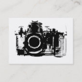 X-RAY VISION CAMERA - ZWART EN WITTE VISITEKAARTJE (Achterkant)