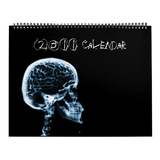 X-Ray Vision Skeleton 2011 Agenda Kalender (Hoes)