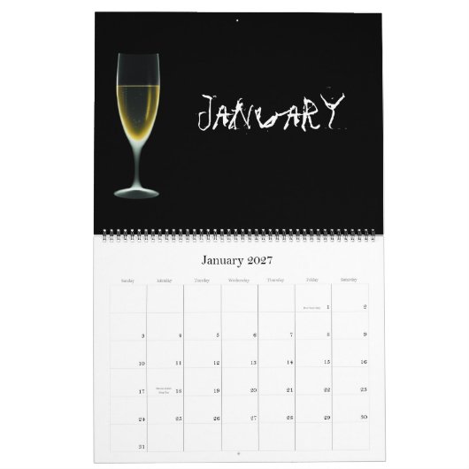 X-Ray Vision Skeleton 2011 Agenda Kalender (Jan 2027)