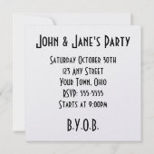 X-RAY VISION SKELETON OP MEGAPHONE-PINK KAART (Achterkant)