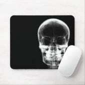 X-RAY VISION SKELETON SKULL - B&W MUISMAT (Met muis)