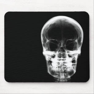 X-RAY VISION SKELETON SKULL - B&W MUISMAT