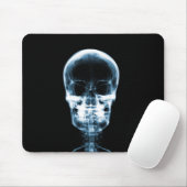 X-RAY VISION SKELETON SKULL - BLUE MUISMAT (Met muis)