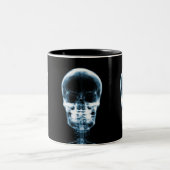 X-RAY VISION SKELETON SKULL - BLUE TWEEKLEURIGE KOFFIEMOK (Center)