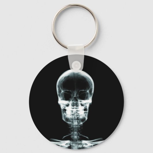 X-RAY VISION SKELETON SKULL - ORIGINEEL SLEUTELHANGER (Voorkant)