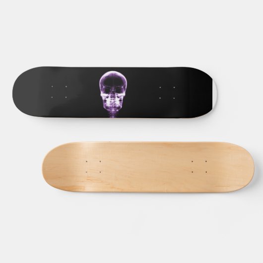 X-RAY VISION SKELETON SKULL - PAARS SKATEBOARD (Horizontaal)