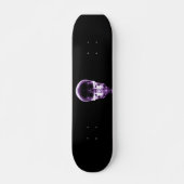 X-RAY VISION SKELETON SKULL - PAARS SKATEBOARD (Voorkant)