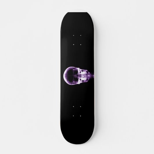 X-RAY VISION SKELETON SKULL - PAARS SKATEBOARD (Voorkant)