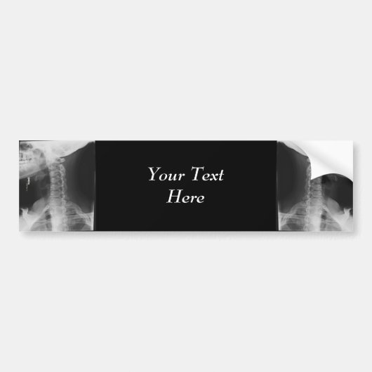 X-rayed 2 bumpersticker (Voorkant)