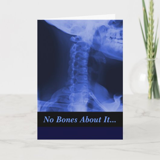 X-rayed 2 - Elektromagnetisch blauw Kaart (Voorkant)