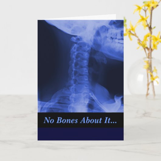 X-rayed 2 - Elektromagnetisch blauw Kaart (Gele Bloem)