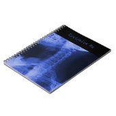 X-rayed 2 - Elektromagnetisch blauw Notitieboek (Linkerzijde)
