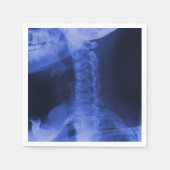X-Rayed 2 elektromagnetisch blauw Servet (Voorkant)