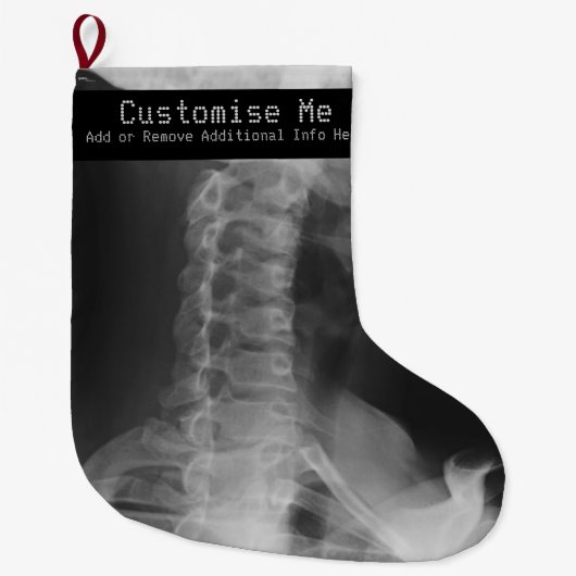 X-Rayed 2 (origineel) Grote Kerstsok (Voorkant)