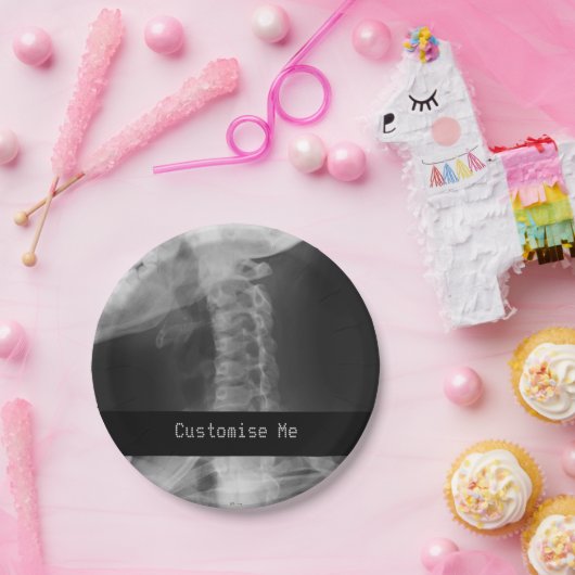 X-Rayed 2 (origineel) Papieren Bordje (Feest)