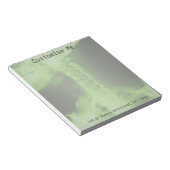 X-Rayed 2 Radioactive Green Notitieblok (Schuin)