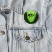 X-rayed 3 - Radioactive Green Ronde Button 5,7 Cm (In situ)