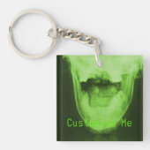 X-rayed 3 - Radioactive Green Sleutelhanger (Voorkant)