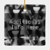 X-Rayed Origineel Keramisch Ornament (Achterkant)