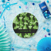 X-Rayed Radioactive Green Papieren Bordje (Feest)