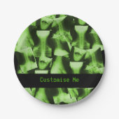 X-Rayed Radioactive Green Papieren Bordje (Voorkant)