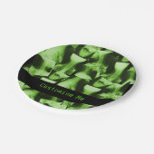 X-Rayed Radioactive Green Papieren Bordje (Gekanteld)