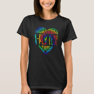 X Rey Tech Tie Dye Nurse Week Dag Christma T-shirt