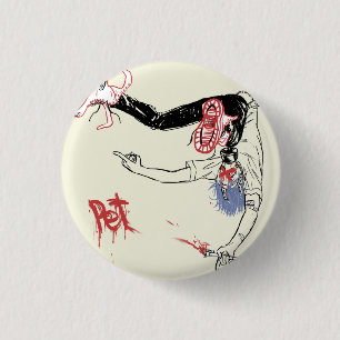 X RONDE BUTTON 3,2 CM