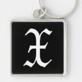 X SLEUTELHANGER (Voorkant)