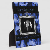 X-straling - elektromagnetisch blauw fotoplaat (Zijkant)