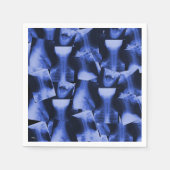 X-straling elektromagnetisch blauw servetten (Voorkant)