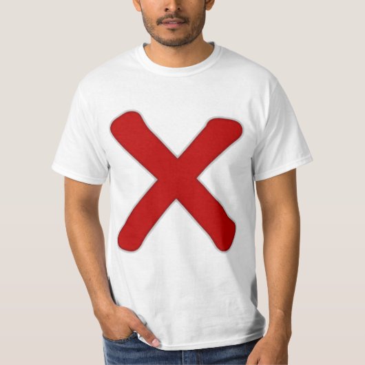 X T-SHIRT (Voorkant)