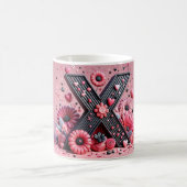 X Valentine Alfabet 3D Magische Mok (Center)