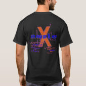 X-voorbeeldteam T-shirt (Achterkant)